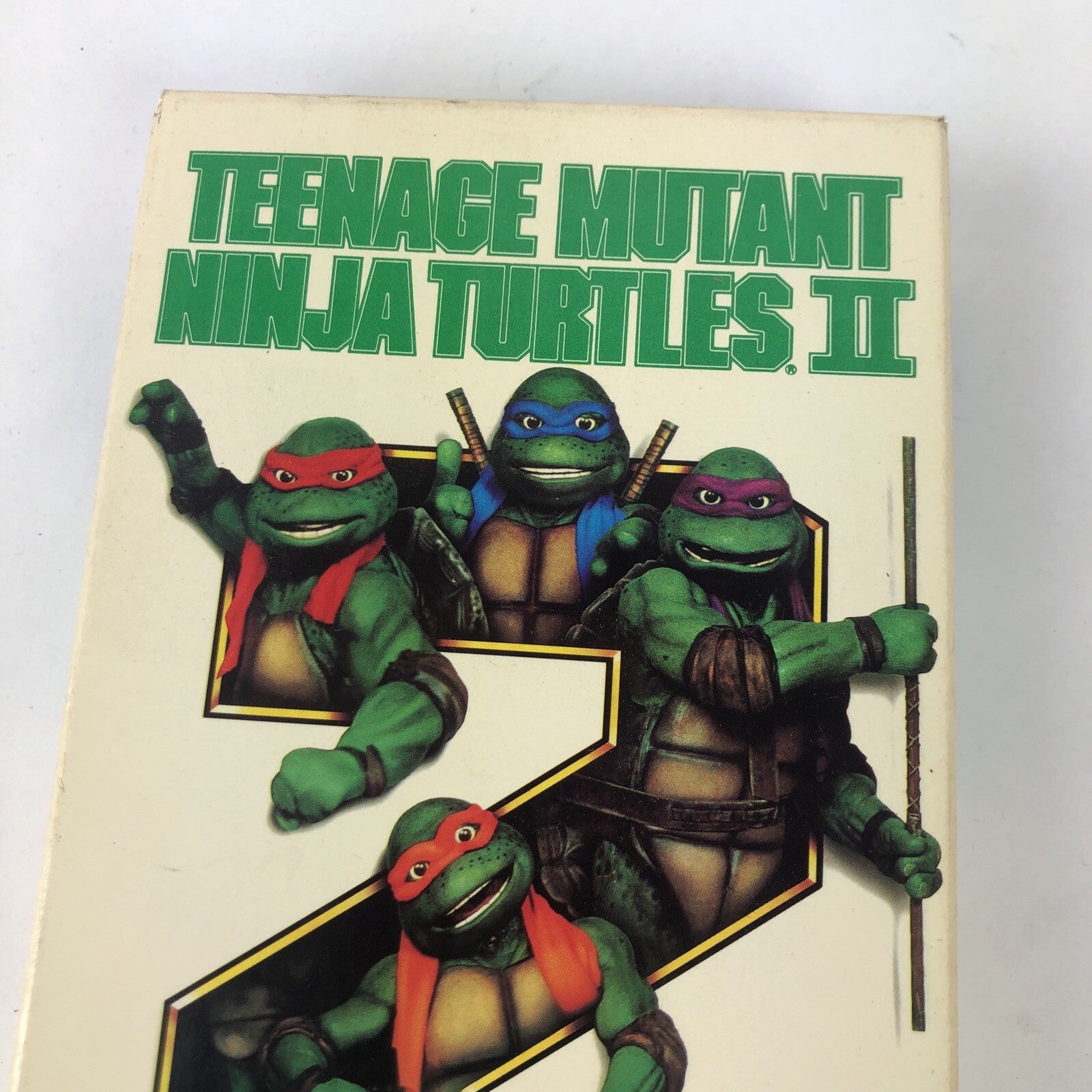 Teenage Mutant Ninja Turtles 2 Secret of the Ooze VHS Michael Pressman COWABUNGA