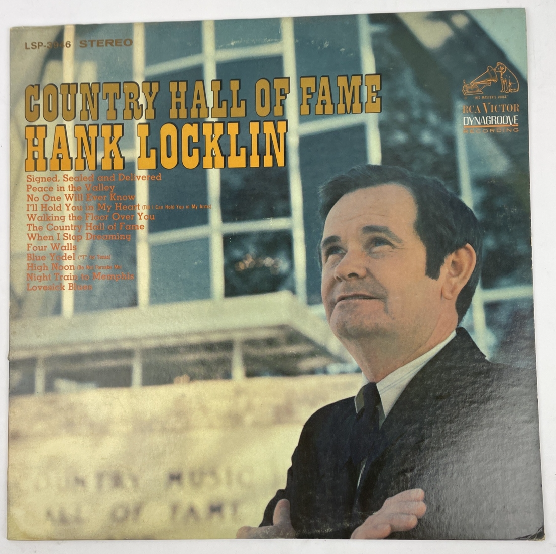 HANK LOCKLIN Country Hall Of Fame Vinyl LP  Record LSP 3946 RCA Victor Records