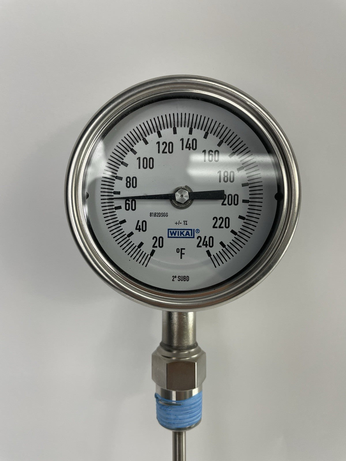 WIKA Industrial  VAPOR THERMOMETER, RANGE 40-240°