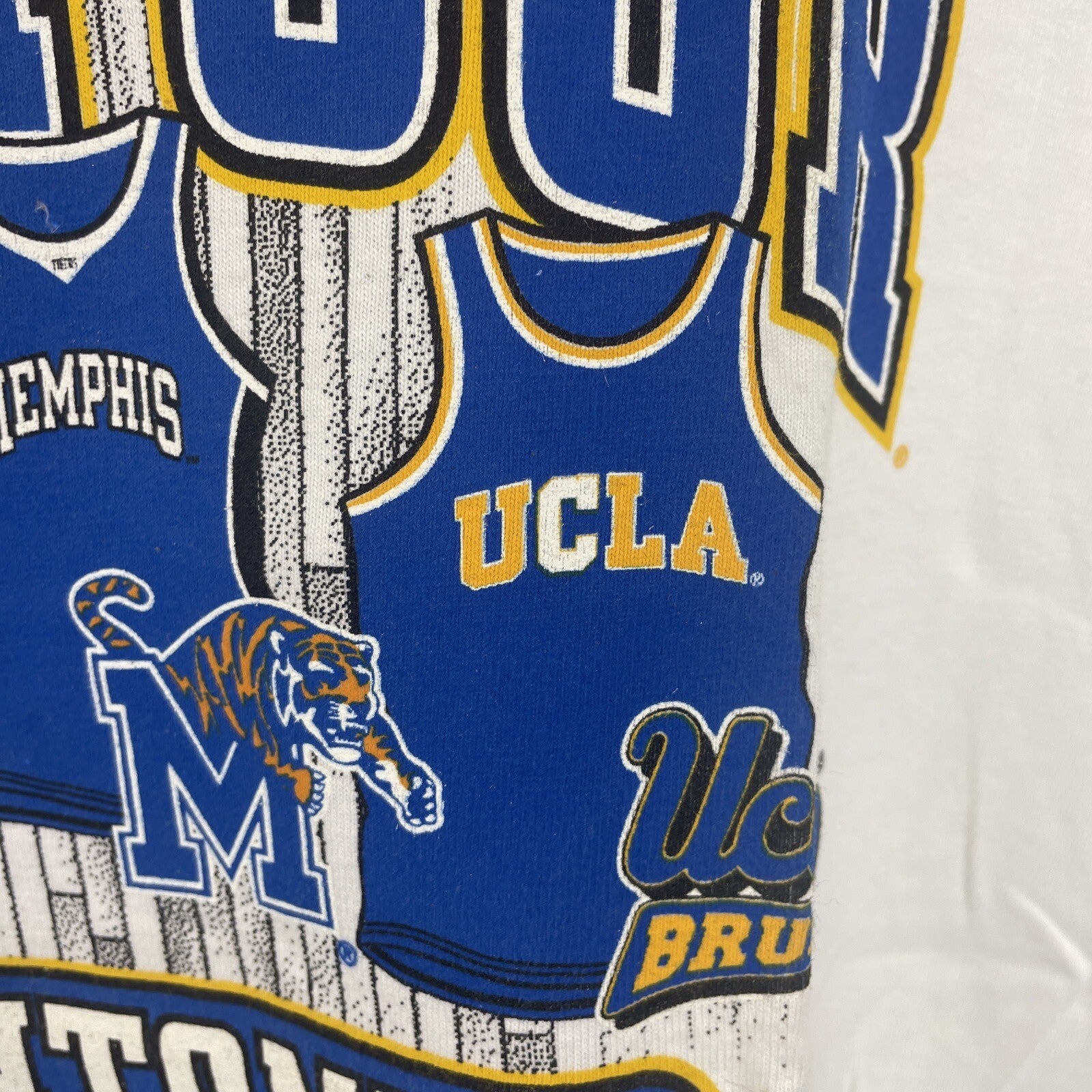 2008 Champion San Antonio NCAA Champions Final Four March Madness T Shirt XL WHT