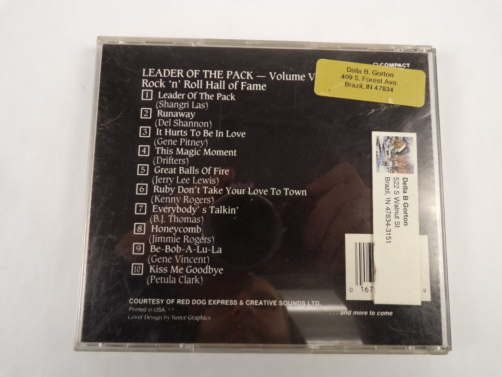 Leader Of The Pack Rock n Rool Hall Of Fame Vol 5 Leader Of The Pack CD#54