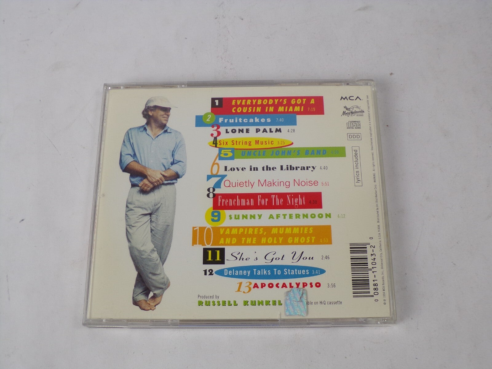 Jimmy Buffett Fruit Cakes Everybody's Got A Cousin In Miami Lone Palm Six CD#41