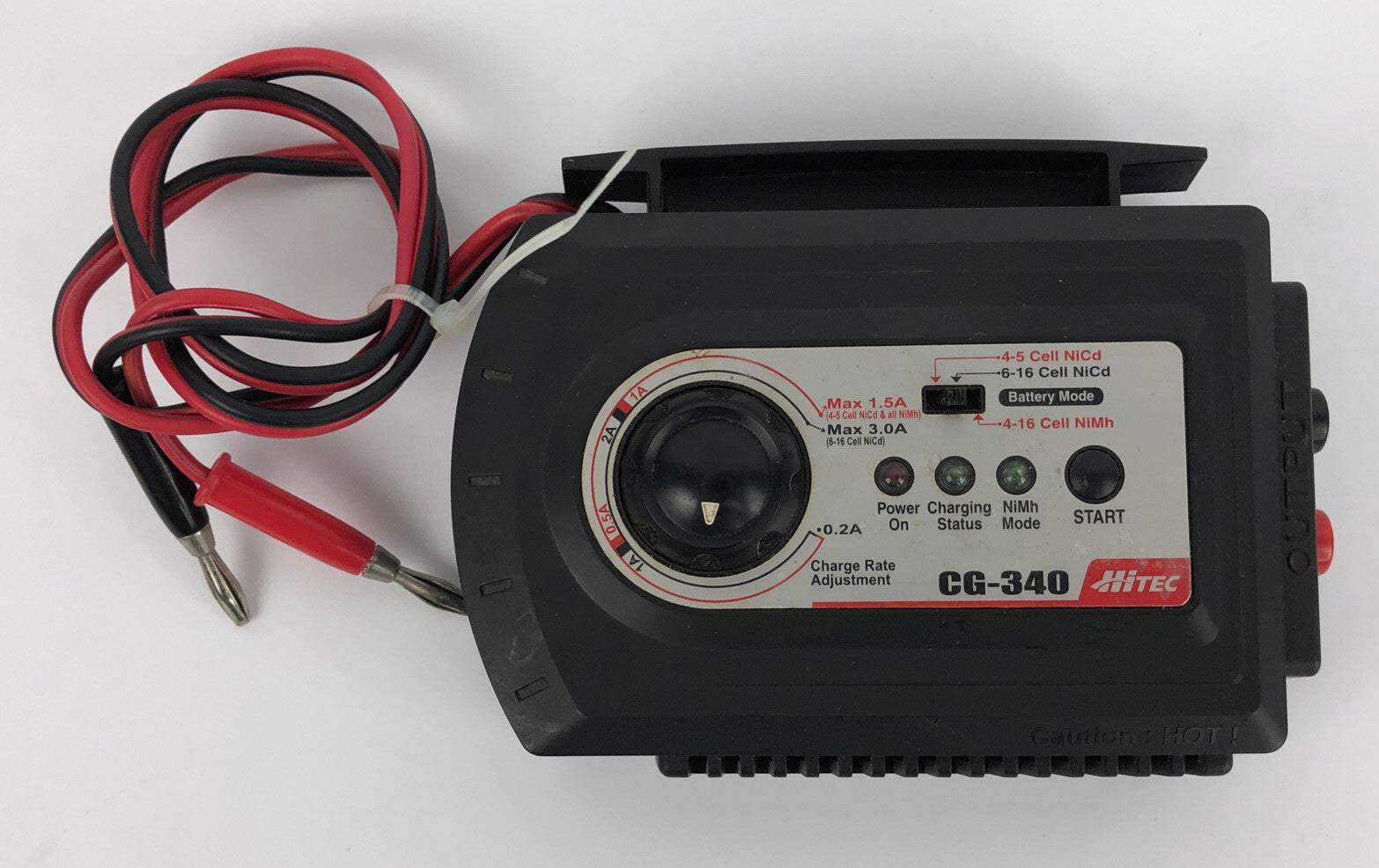 HITEC CG-340 CHARGER 4-16 CELL NICAD & NiMh PEAK CHARGER 