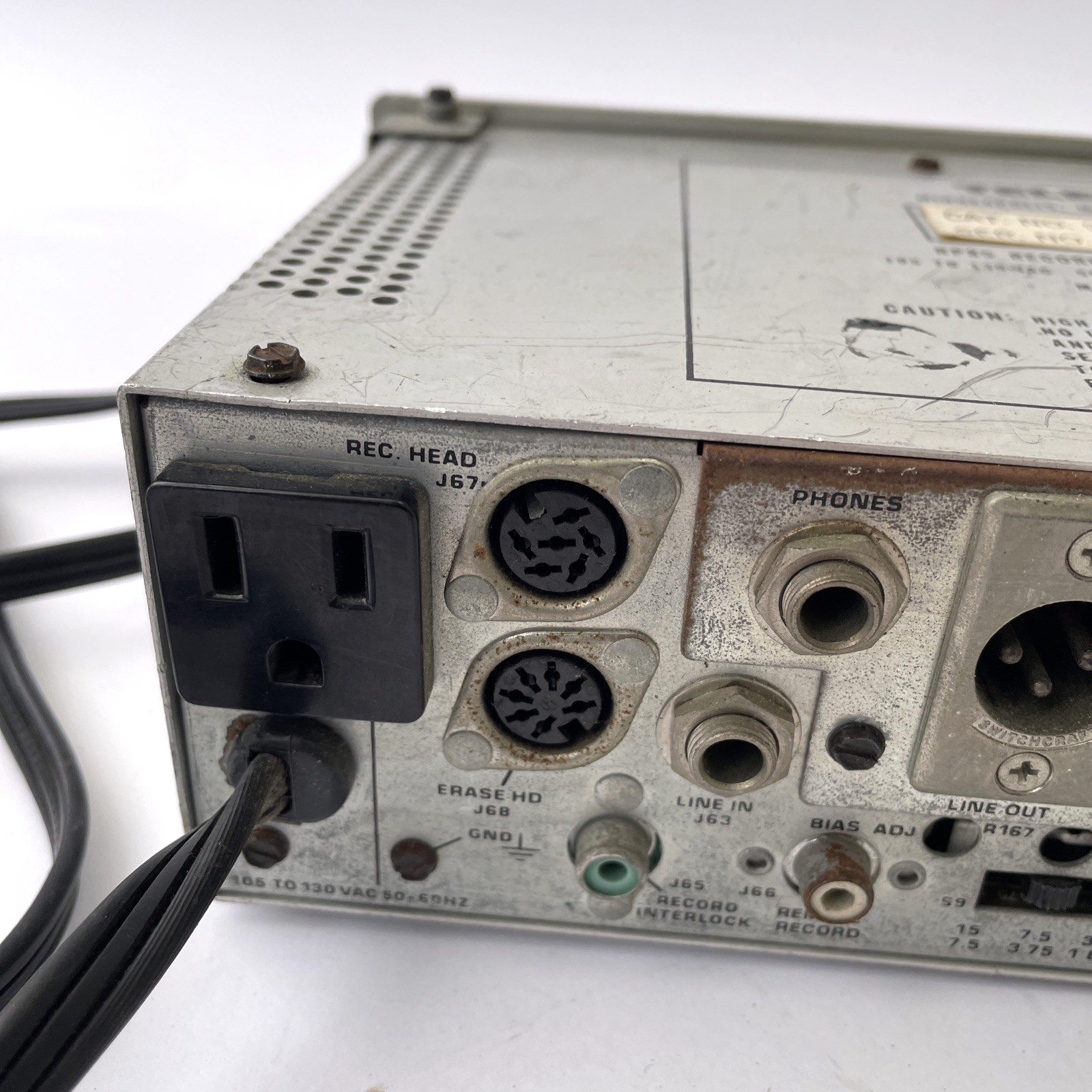 TELEX RP-85 Record / Play Amplifier  105/130 VAC 50 - 60 Hz Made in the U.S.A.