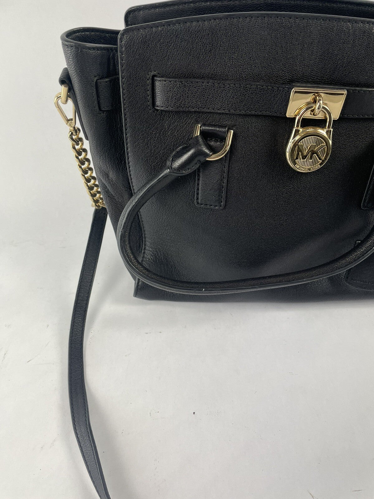 Michael Kors Women’s shoulders Handbag Black Hamilton LG NS Tote Shopper