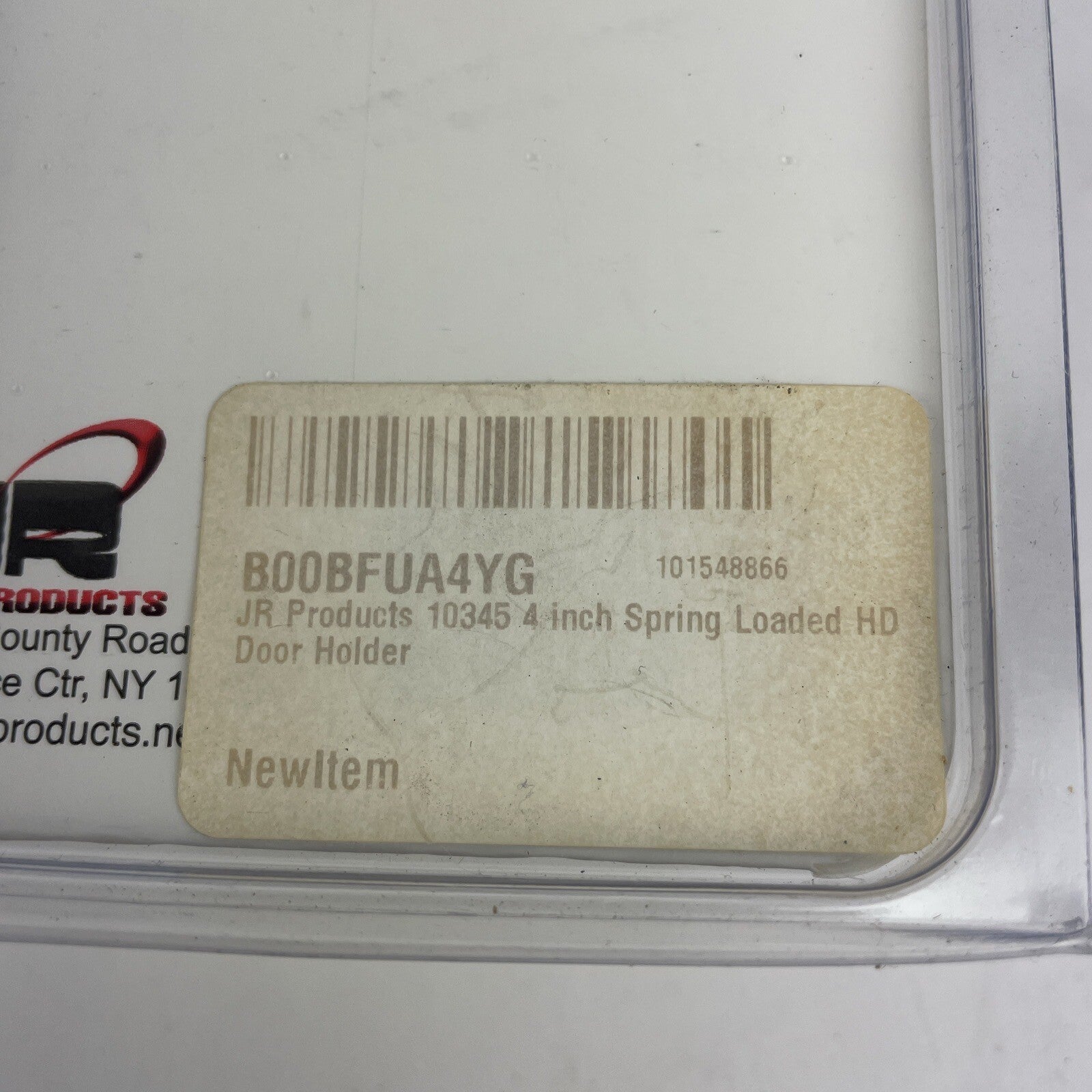 NEW JR Products 4 inch Spring Loaded Door Holder Die Cast Aluminum Part # 10345