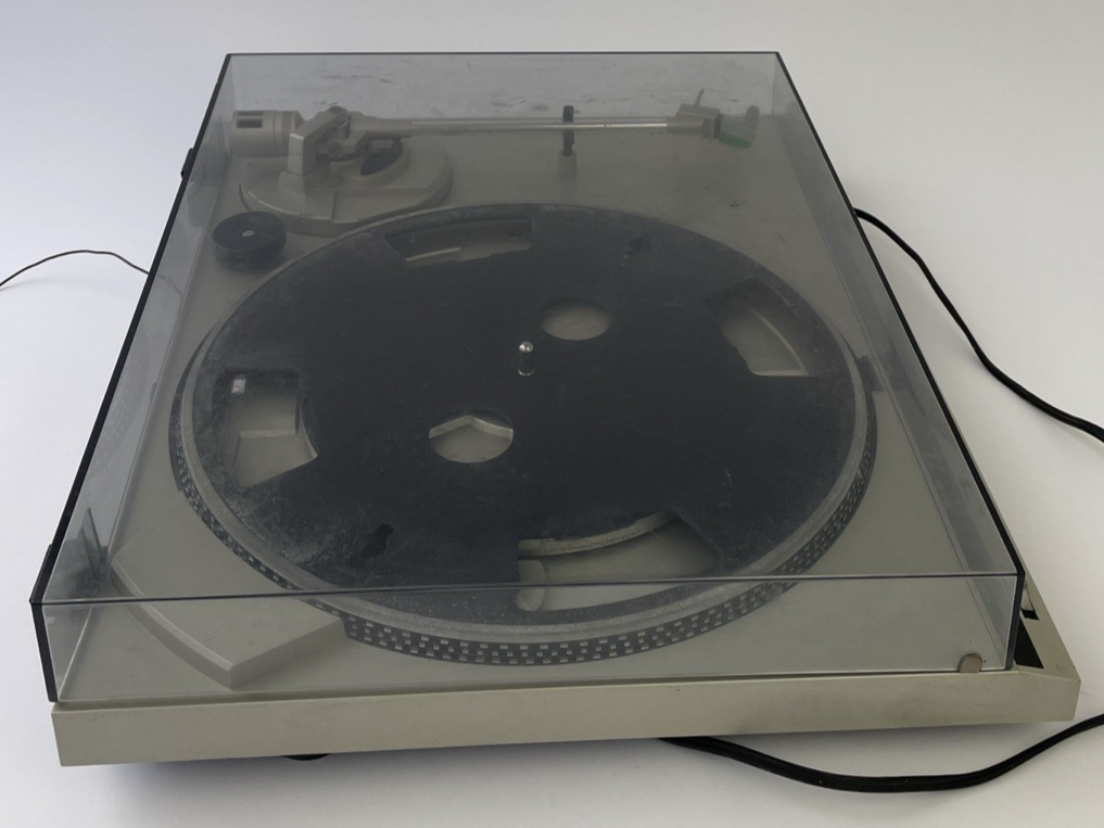 Technics SL-B100 Turntable w Audio Technica TC150EP Stylus For Parts or Repair