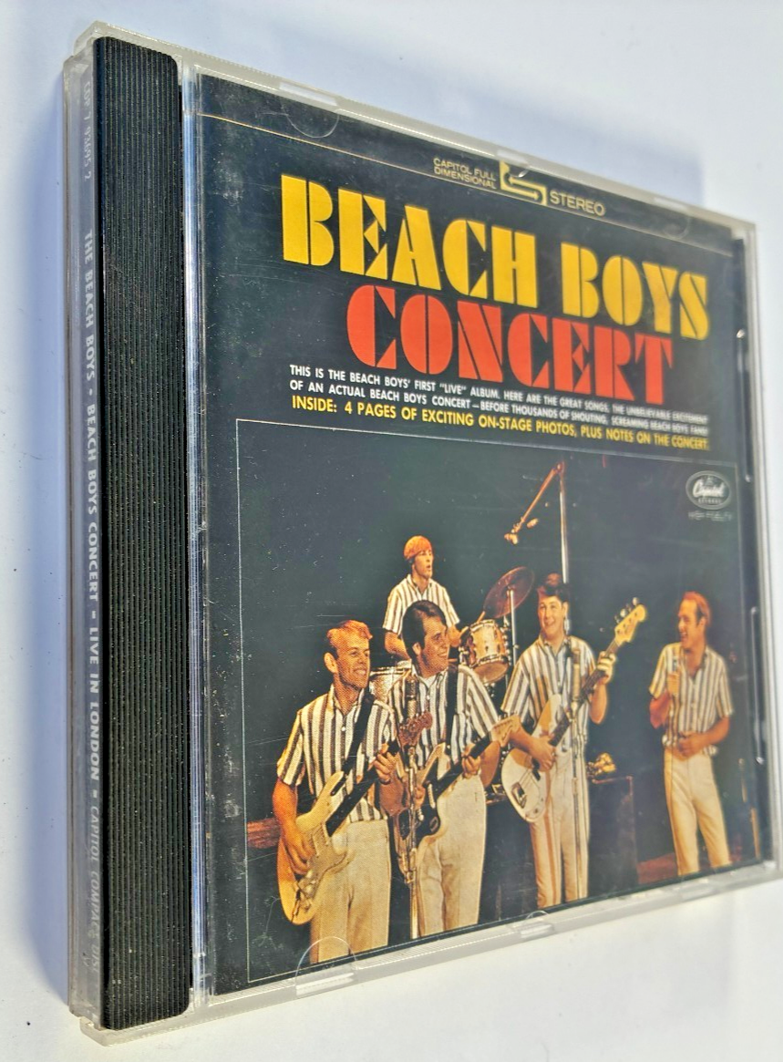 The Beach Boys - Concert & Live In London CD Capitol 1990 2in1 Remastered