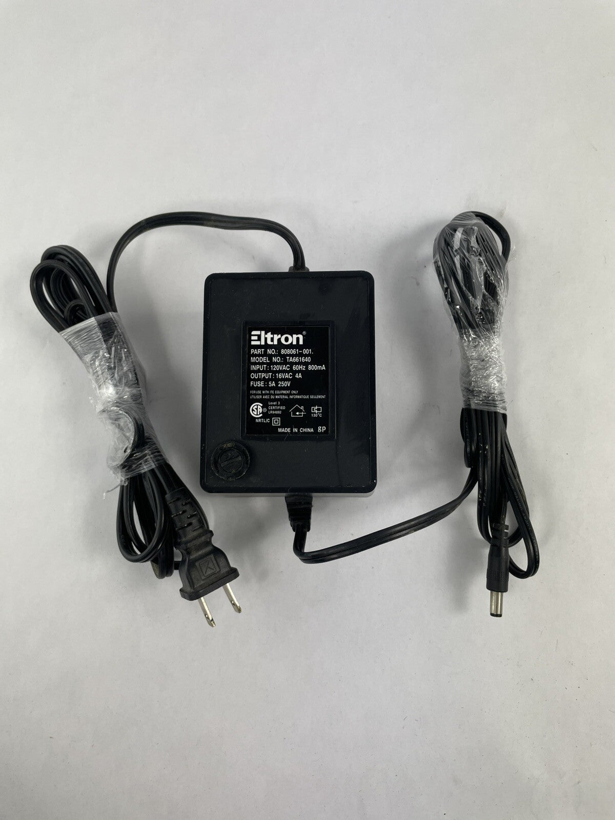 Original Eltron Zebra 808061-001 TA661640 Thermal Printer Power supply  B01