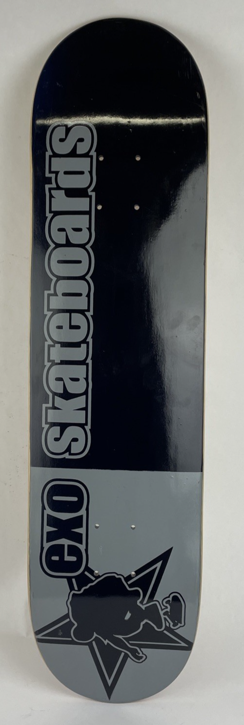EXO Skateboards Circa 1998 Pro Model Skateboard Deck Vintage Quebec EXOSHOP 7.85