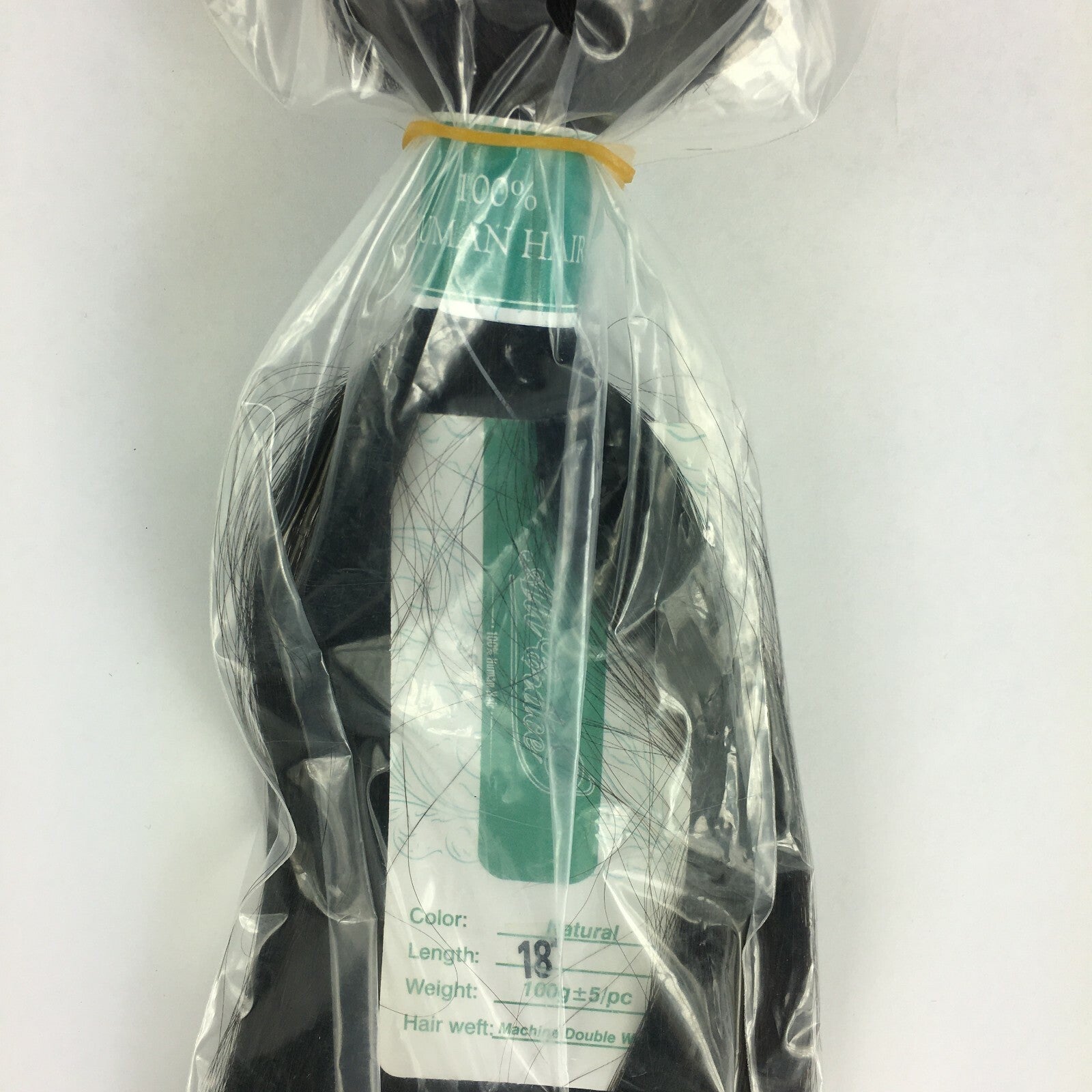 Brand New Ali Grace Brazilian Straight 18" Natural Color 100% Human Hair 100g A1