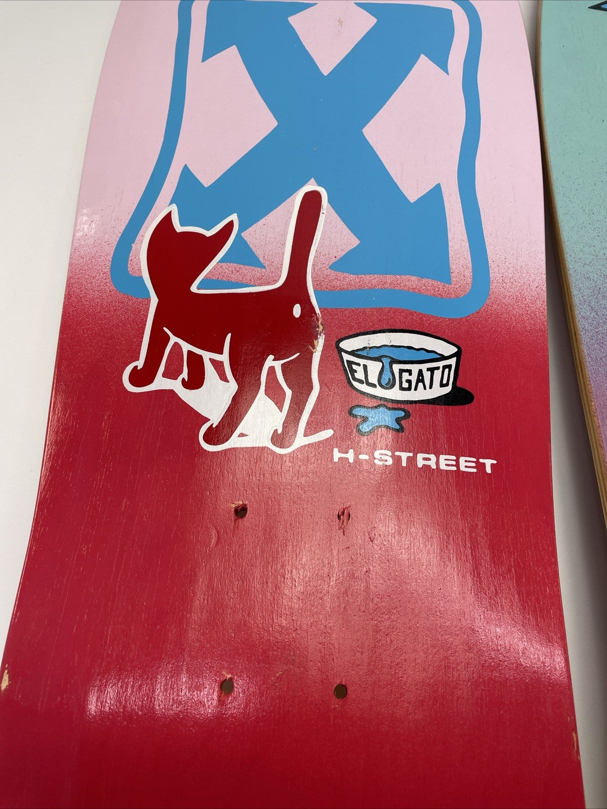 H-STREET Eddie Elguera + Tony Magnusson Reissue Skateboard 80s Wood Hell Concave