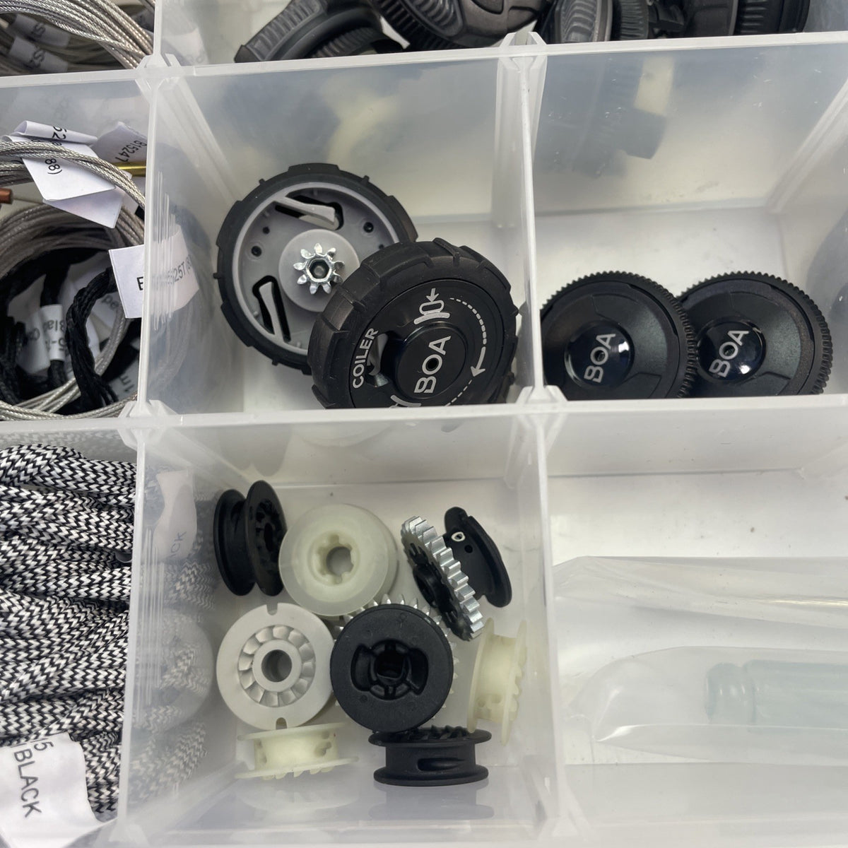 BOA Fit System Master Spare Parts Repair Kit Dials Laces Tools Shop Dealer Case