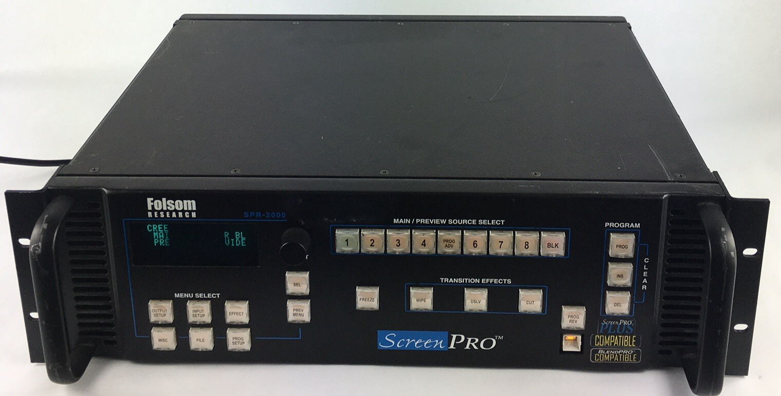 Folsom Research SPR-2000 Video Switcher