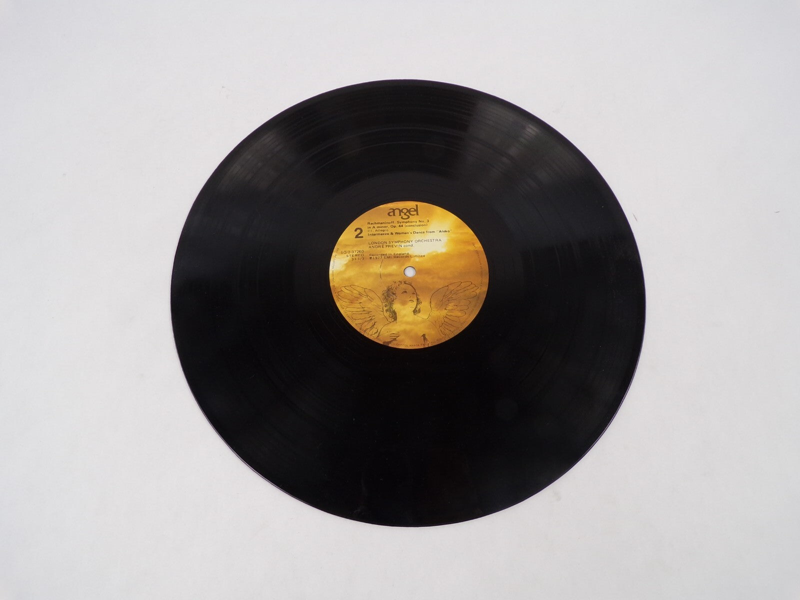 Rachmaninoff Symphony No.3 Intermezzo & Women's Dance From Aleko Vinyl Record