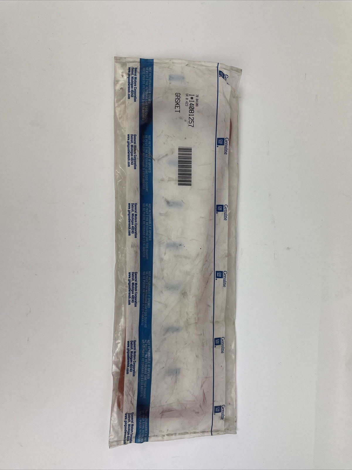 General Motors GM Valve Cover Gasket OEM 14081257 Fits 1985-1993 GM 4.3L Engines