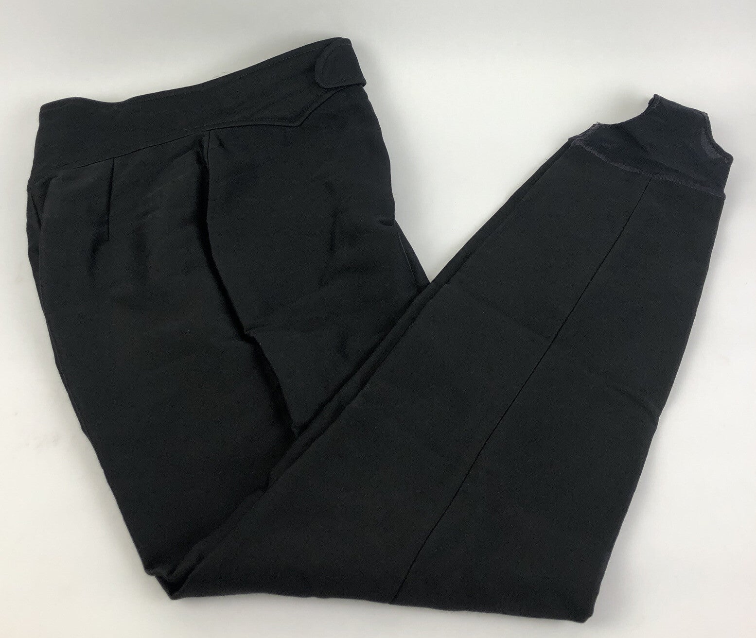 Schoeller Roffe Black Wool Blend Stirrup Ski Pants PUMA 3002 Sz 8 Regular Vintag