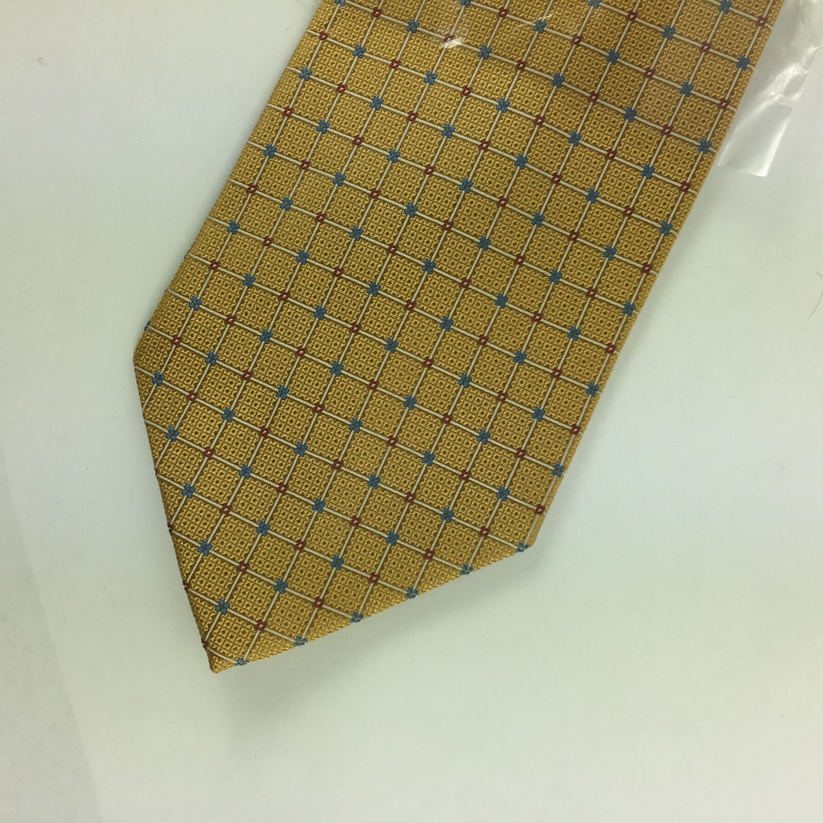 Genuine Tesoro Rosso 100% Silk Handmade Stylish Formal/Casual Tie Multi Coloured