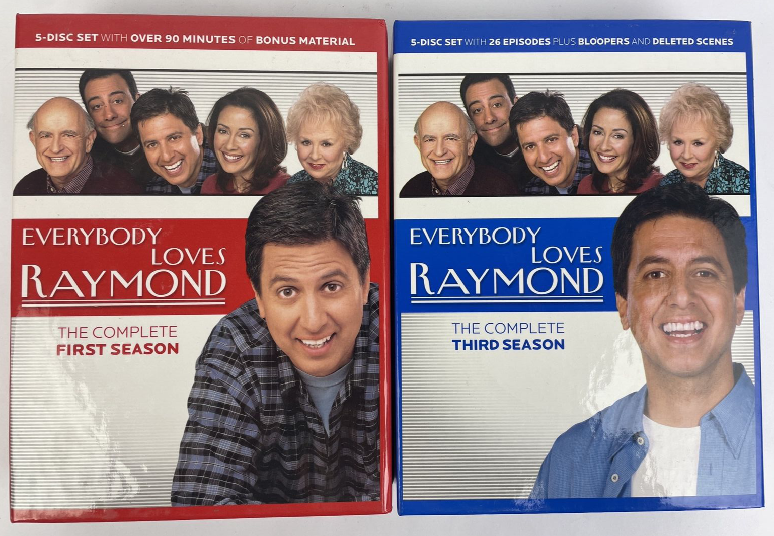 Everybody Loves Raymond : Season 1 and 3 - DVD Video - Mint Discs Guaranteed
