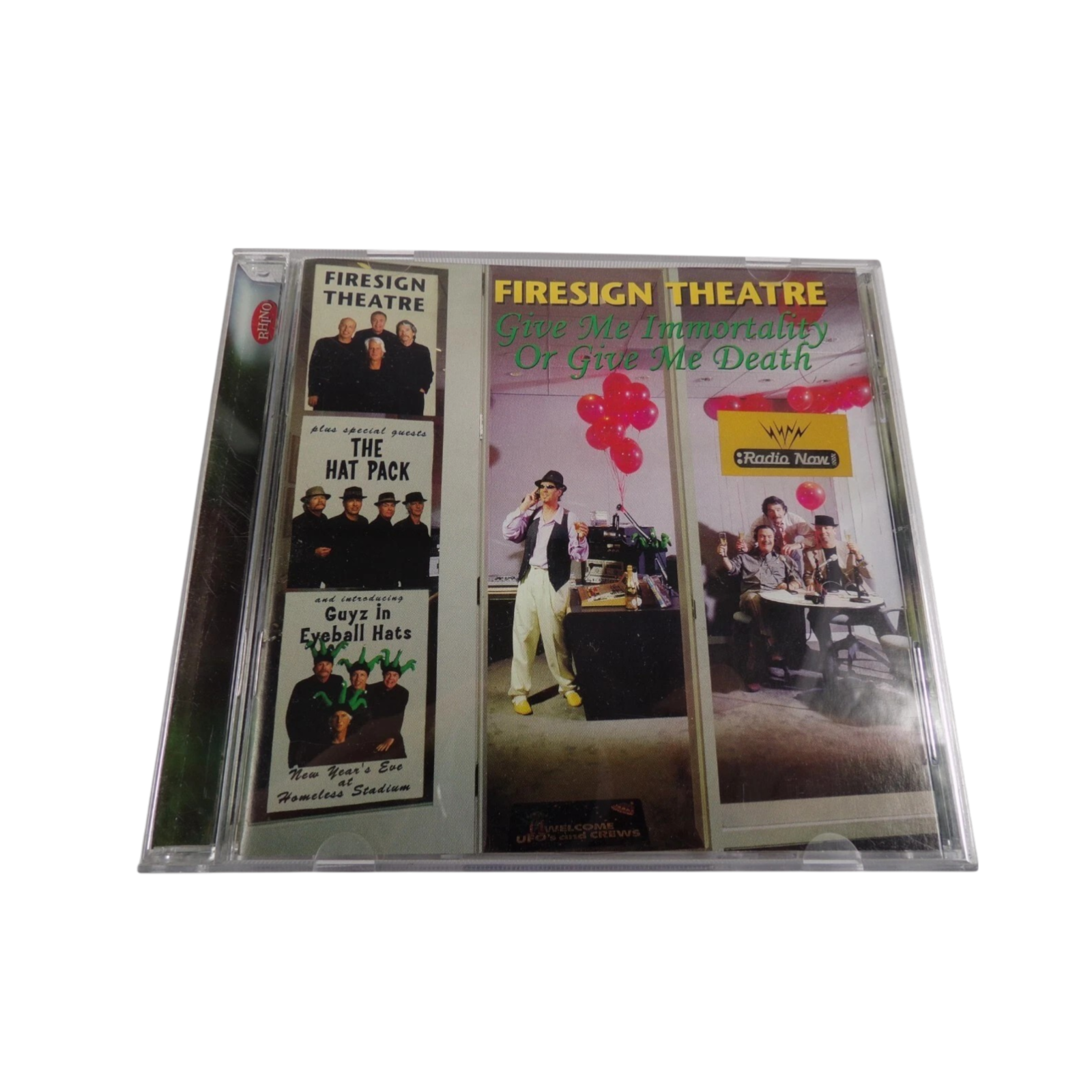 Firesign Theatre Give Me Immortality Or Me Death Eyeballs In The Sky CD#14