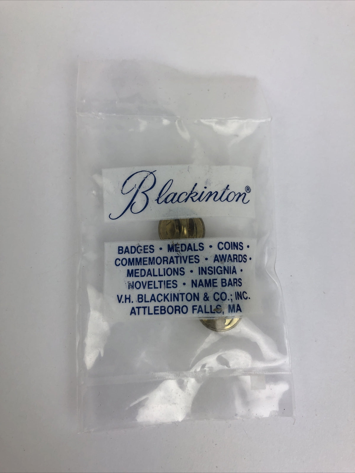 Vintage V. H. Blackinton Masonic Chaplains Cross Hat Pin / Lapel Pin  1" x 3/4"