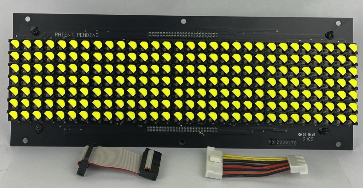 LITE VISION Products Display Assembly Flip Disc Display Module 12" x 4.75" LOOK
