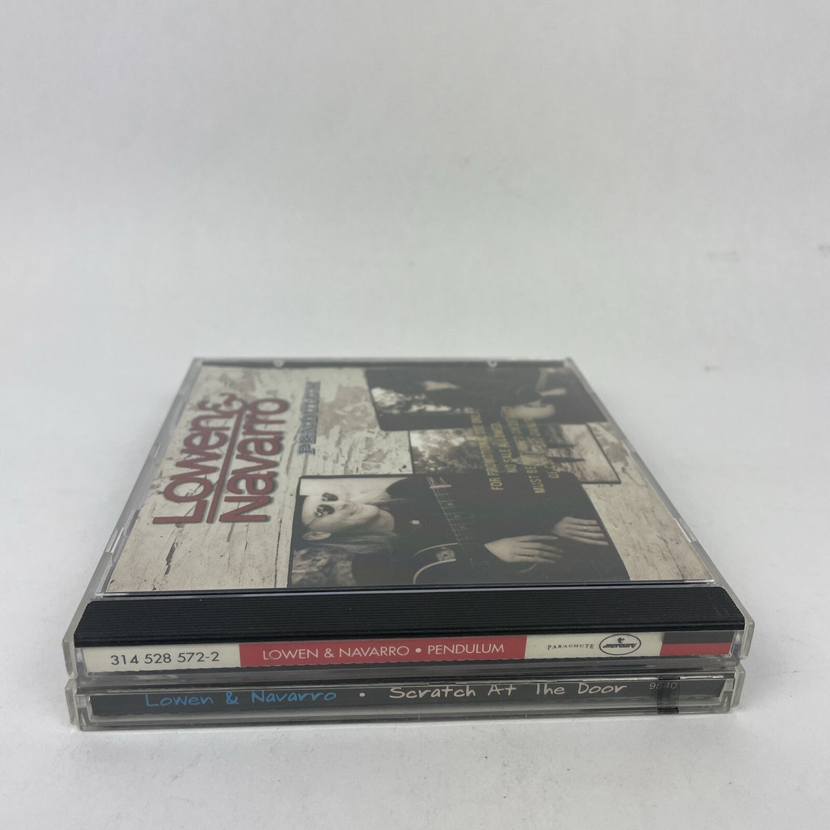 2 x Lowen & Navarro Digital Audio CD Lot 0 Scratch at the Door 98 + Pendulum 95