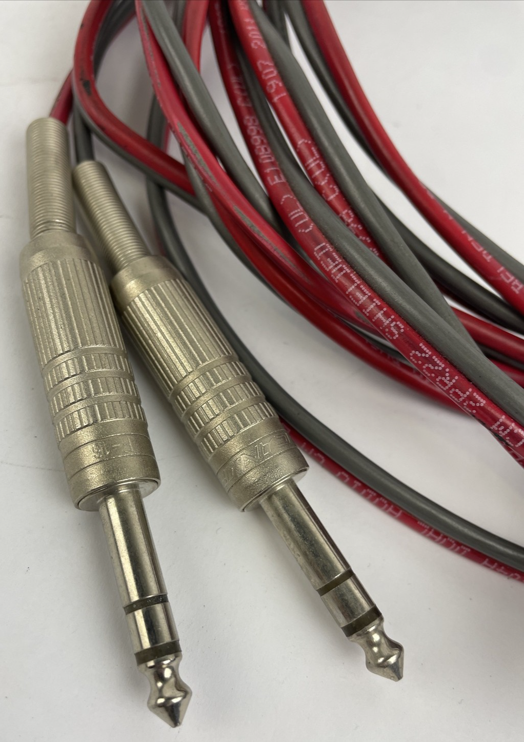 2 x Neutrik 3 Pin XLR Female to 2 x Canare 1/4"  Mono TS Male Phone Cable