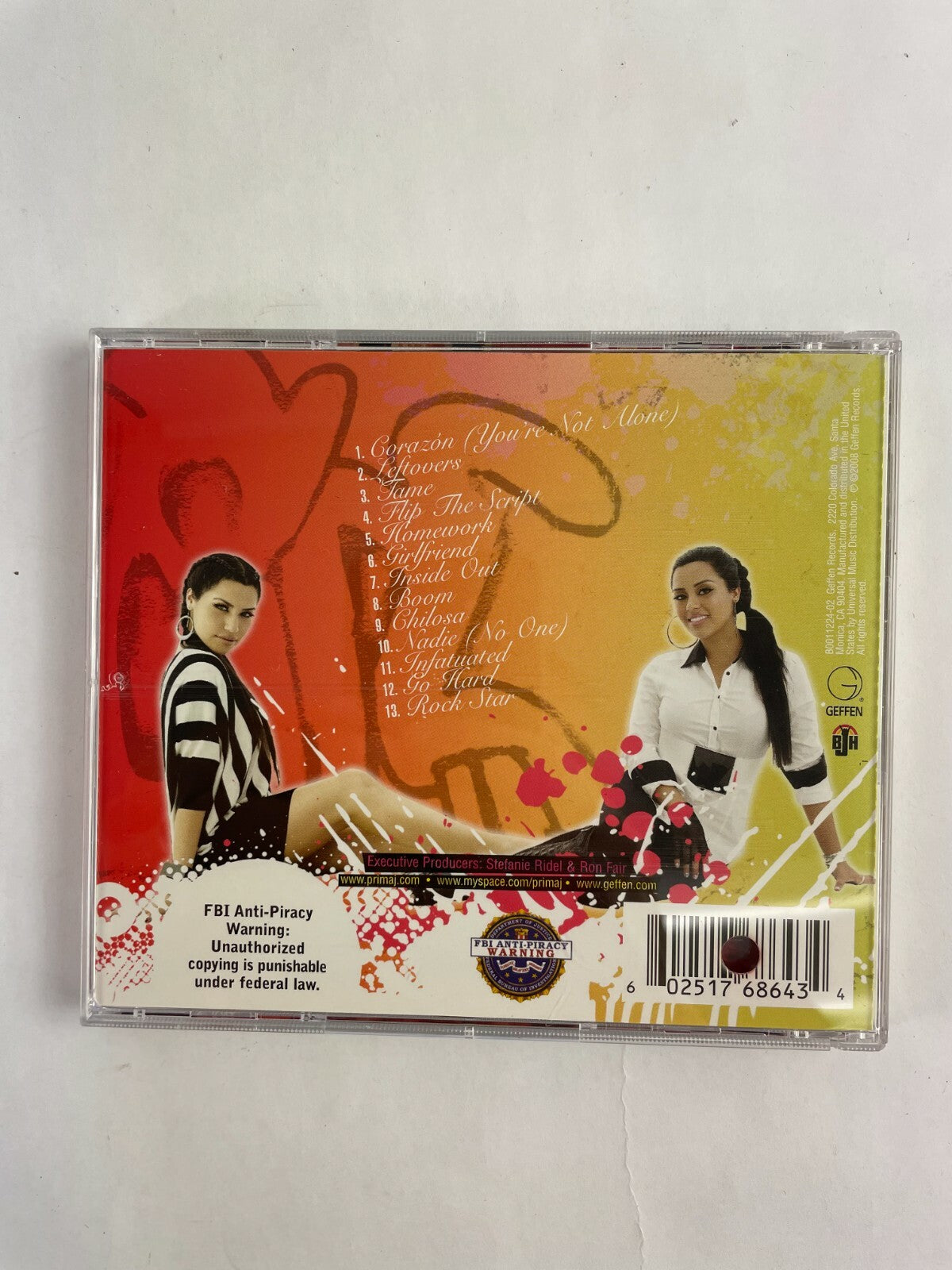 Prima J corazon You're Not Alone Tame and Flip The Script Disc Q11