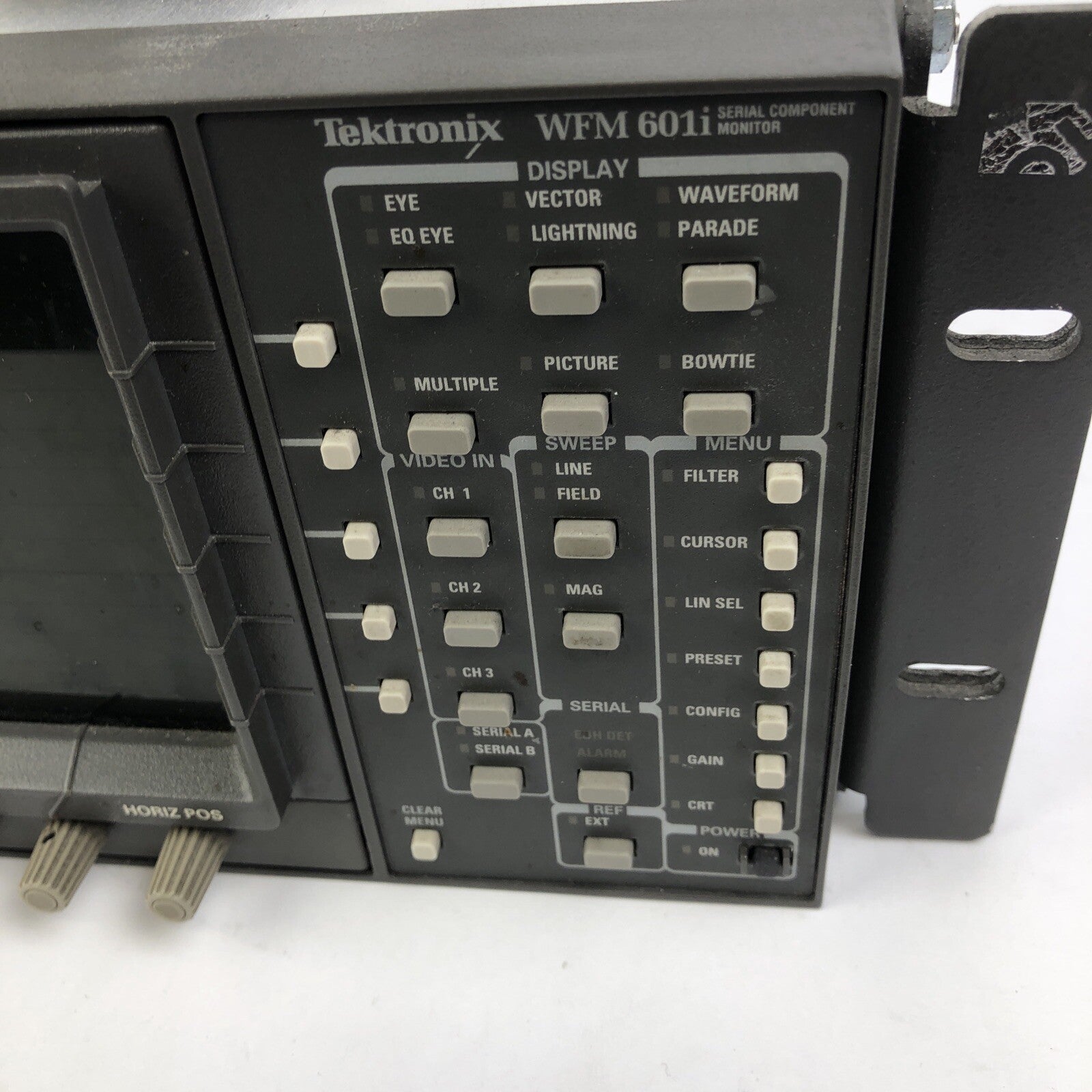 Tektronix WFM 601i + Tektronix WFM 700 Duel Half Rack Rackmount Deluxe Case LOOK