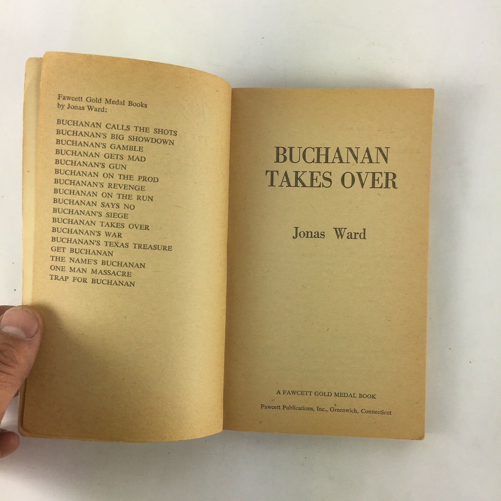 Buchanan Takes Over by Jonas Ward