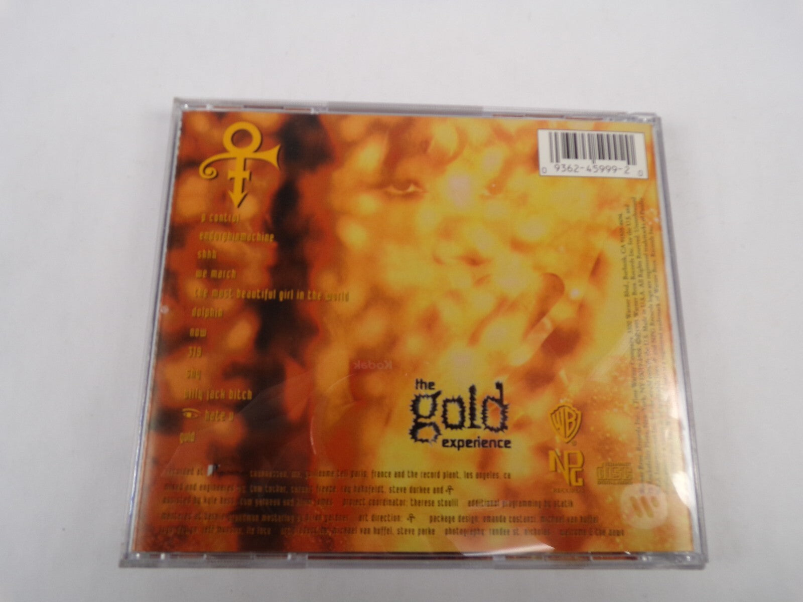 The Gold Experience P Control We March The Most Beautiful Now Dolphin CD#60
