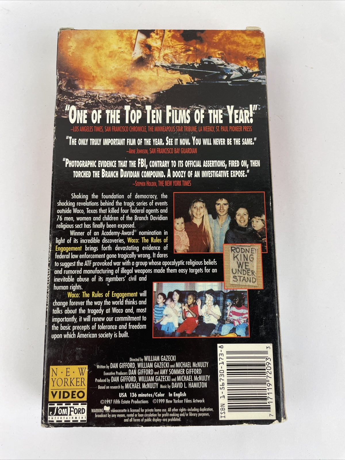 Waco : The Rules of Engagement (VHS, 1997) The Truth Revealed - Former Rental