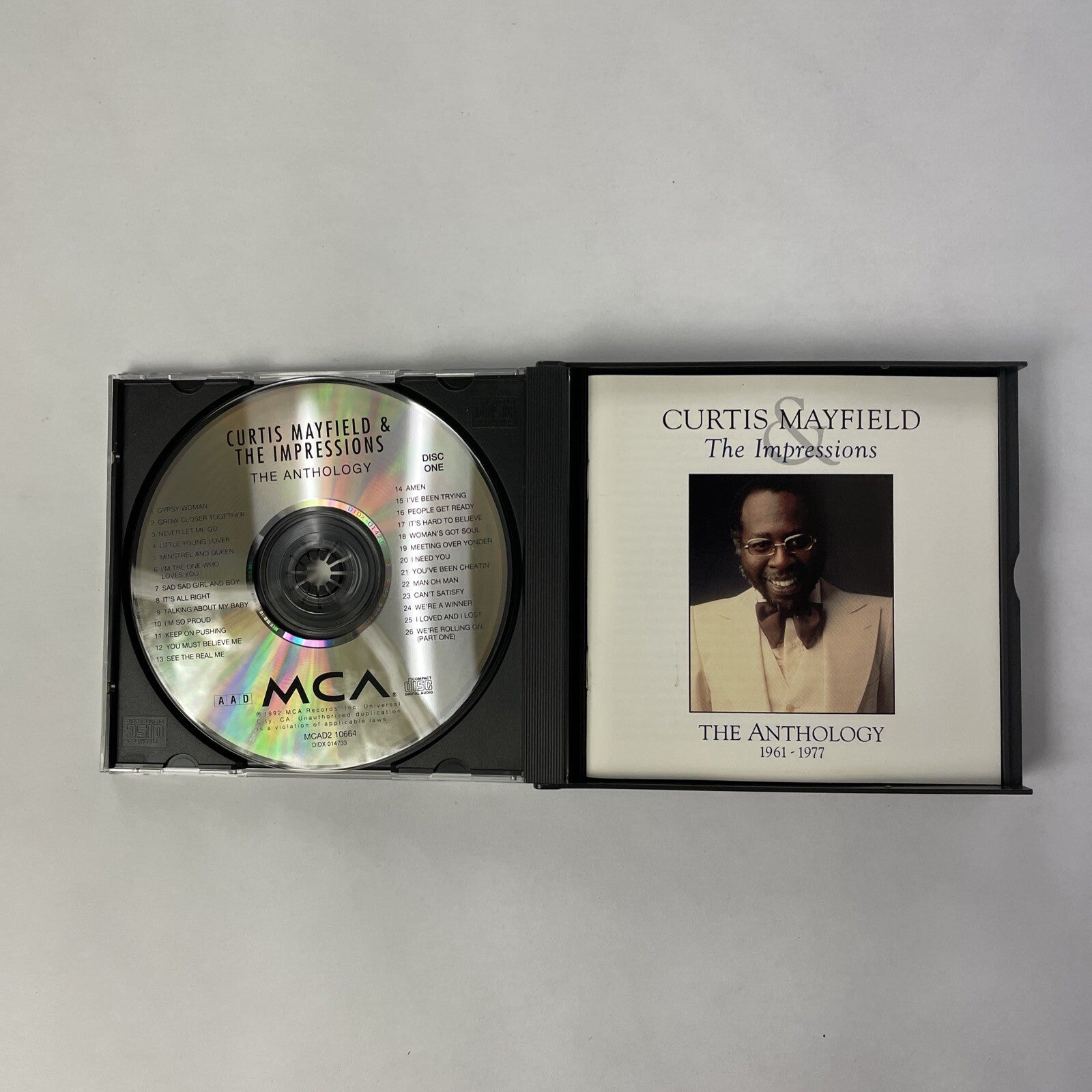 Curtis Mayfield - Anthology CD 2 Disc  #23 