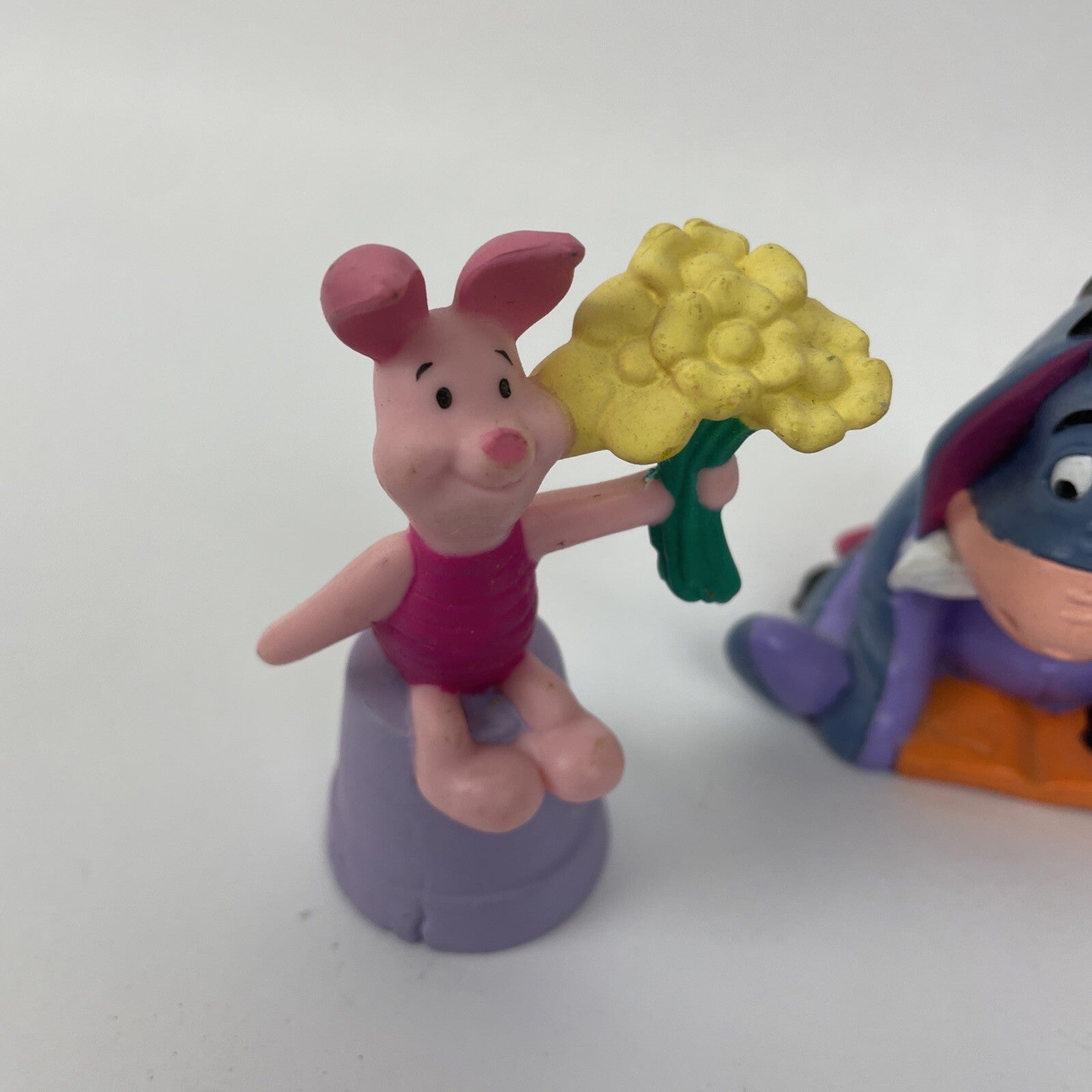 Winnie The Pooh Mini Small Figures Piglet, Tigger, Eeyore Lot Of 4 Topper