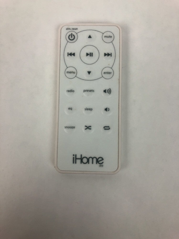 iHome IR9 White Original iPod Home System Remote Control Fast Free 1st Class Shp