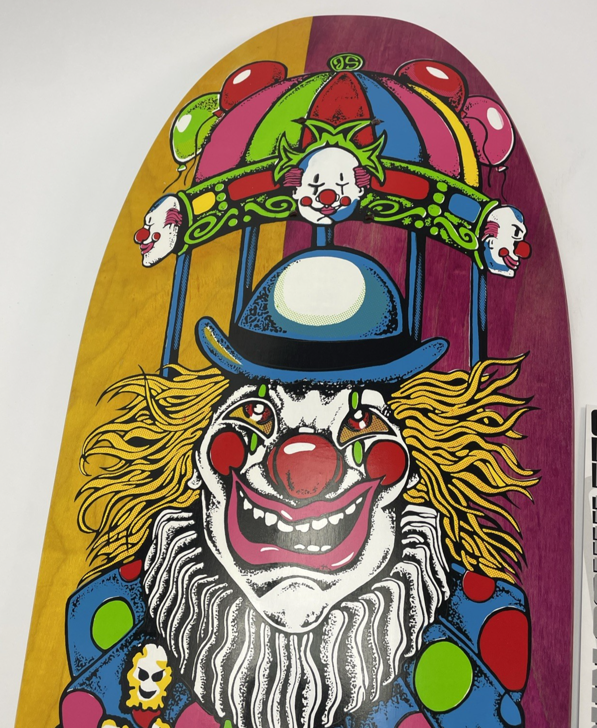 John Schultes A Series Clown H-Street Skateboard Deck Limited Edition #15 of 136