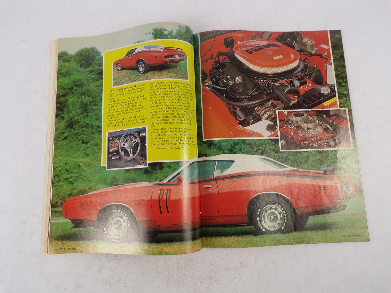 November 1988 Muscle car Hemi Charger: Maxi Muscle Road Bumer Ultra Rare Buick G