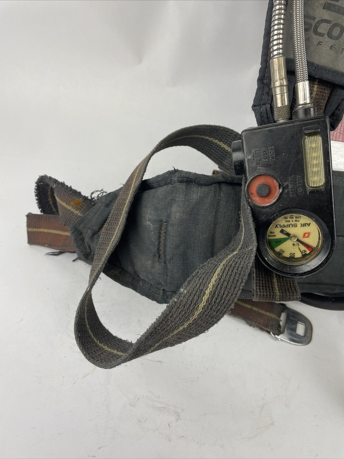 SCOTT SAFETY 4.5 4500 SCBA Air Pack Harness EZ-Flow Air Pak Plus with Sensor  j