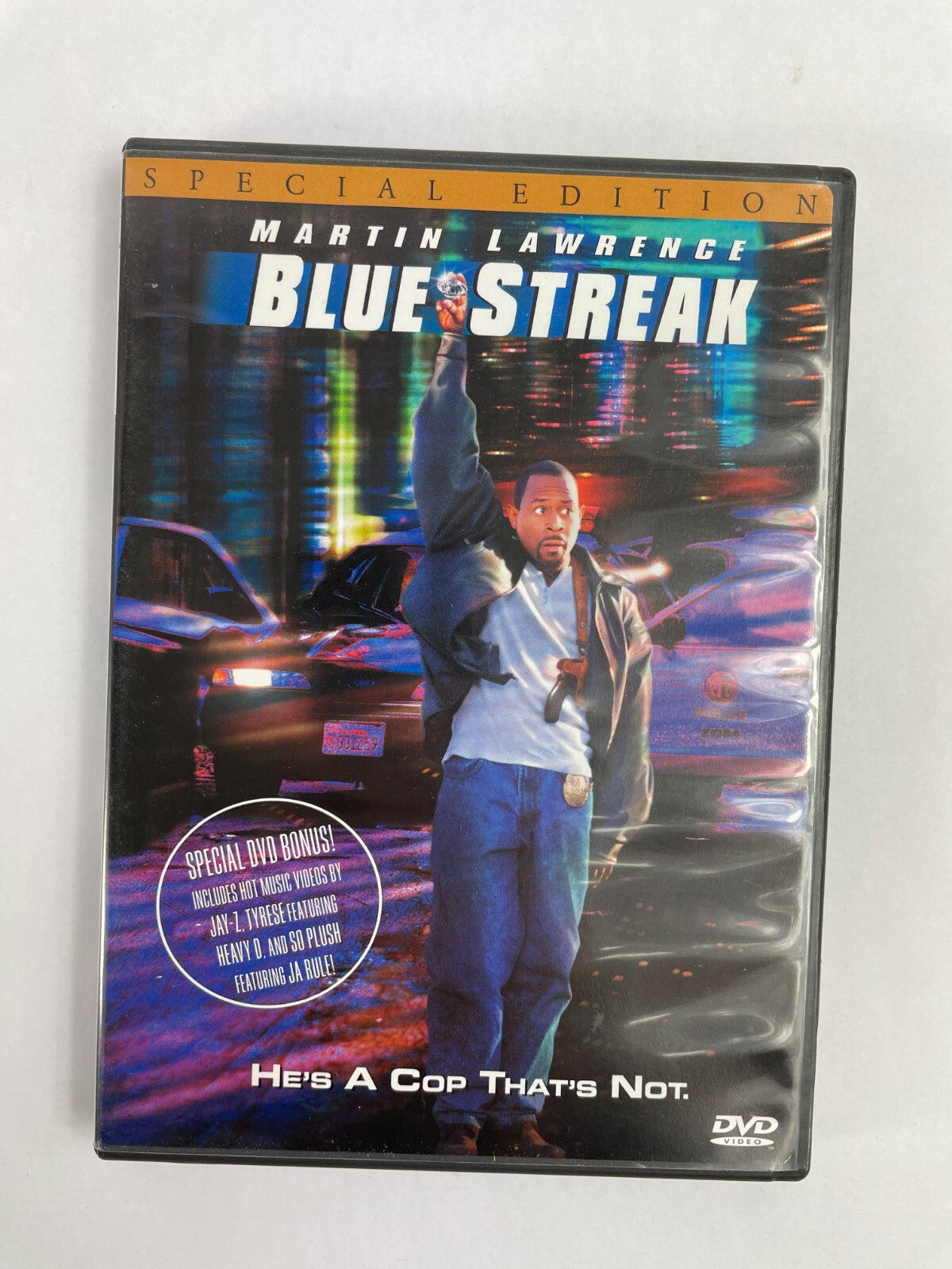 Martin Lawrence " Blue Streak " DVD Special Edition Movie *VGC* Free Shipping
