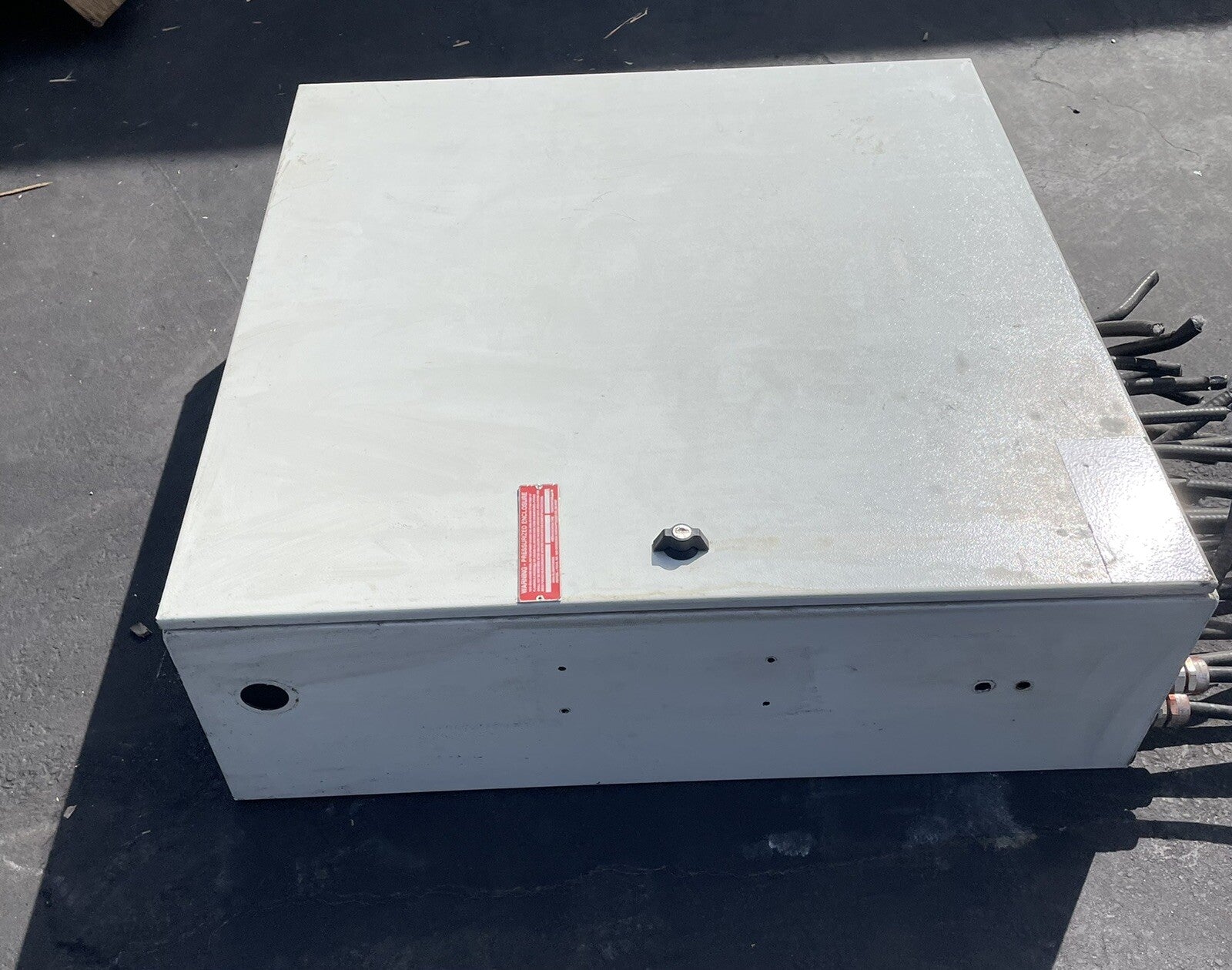 HAWA ENCLOSURE ELECTRIC CONTROL PANEL SWITCH CABINET E90604 TYPE 1 & 12