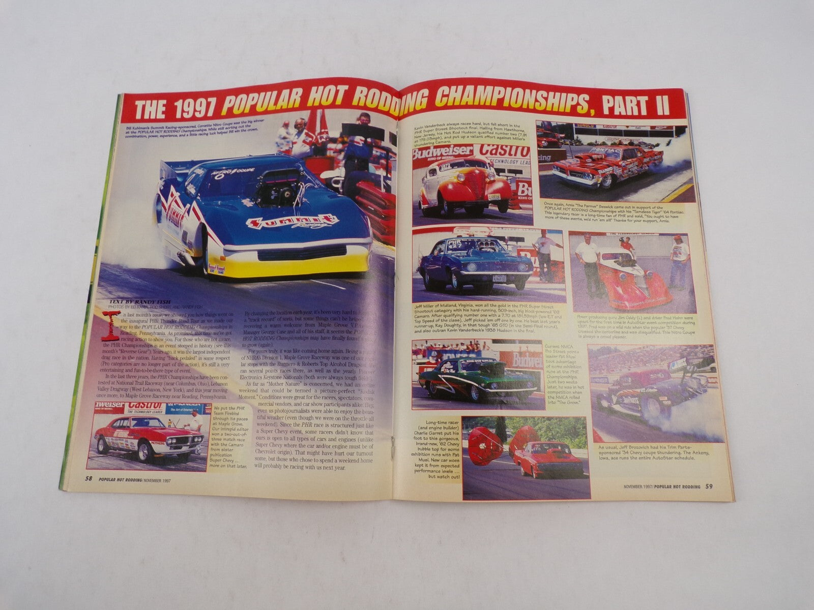 November 1997 Hot Rodding Magazine Engine Transplant Traction Tricks For Holesh