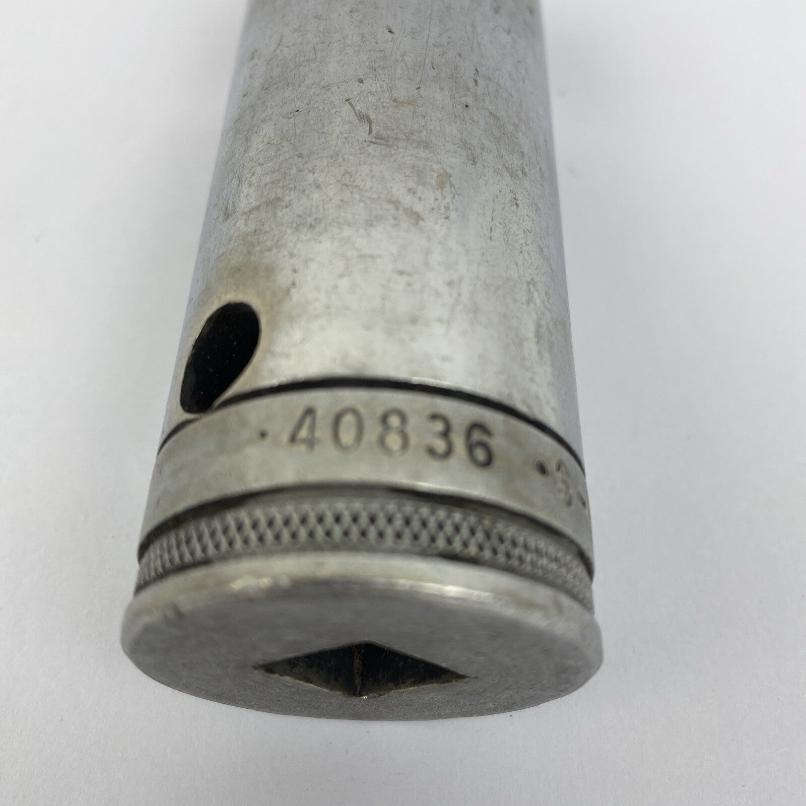 S-K Tools 1/2" Drive 12 Point 1-1/8" Deep Socket # 40836 - Made in the USA