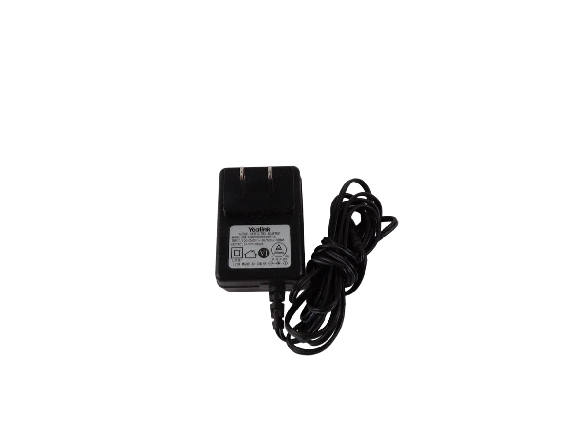 Genuine Yealink OH-1006B0500600U-UL Output 5 V 600mA Power Supply Adapter A43