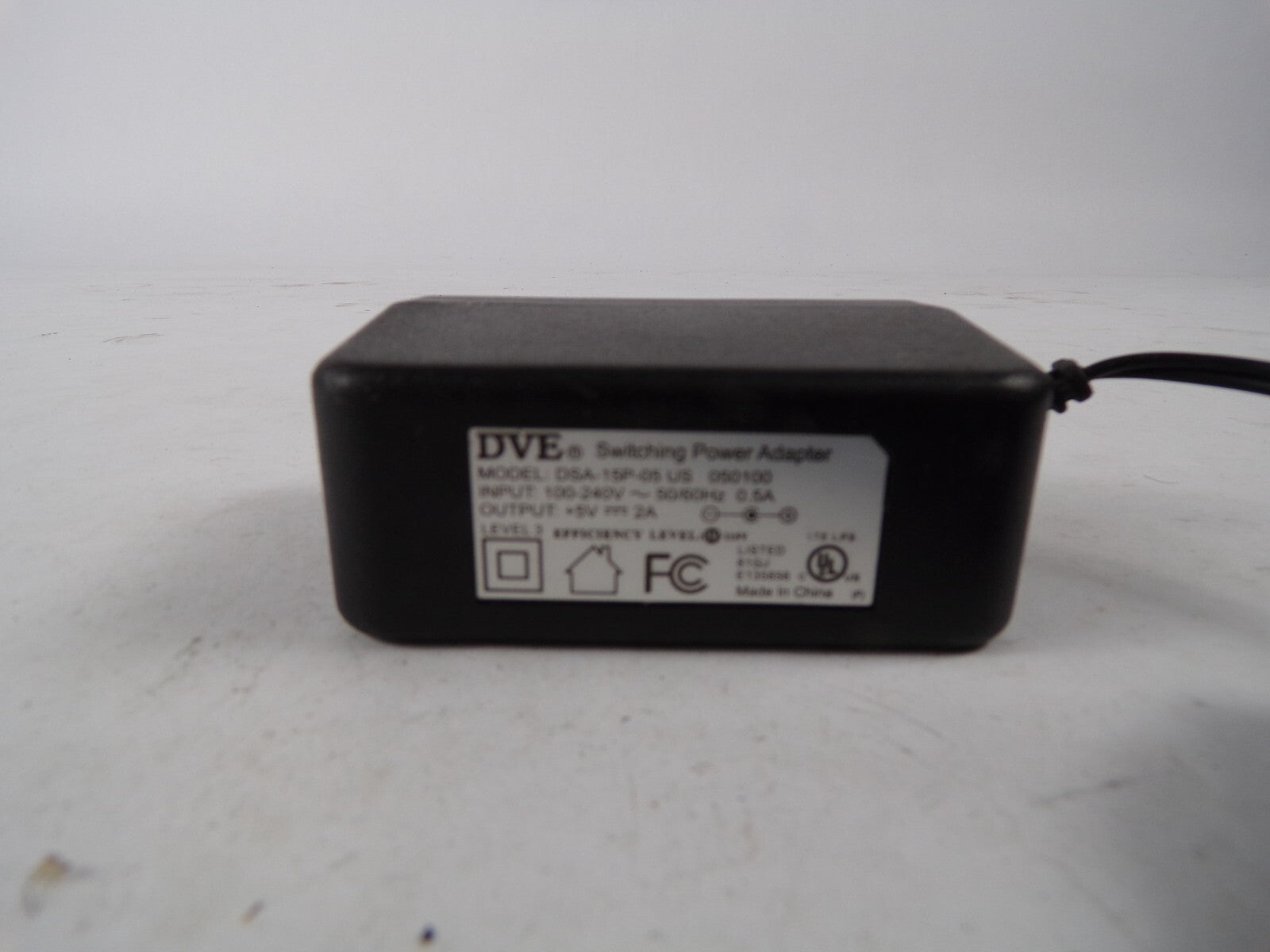 Genuine DVE Switching Power DSA-15P-05US Output 5 V 2 A Power Supply Adapter A55