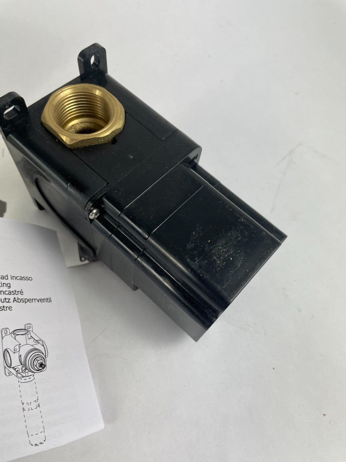 Newform Concealed Body For Stop Valve With 3/4" Connection 10866