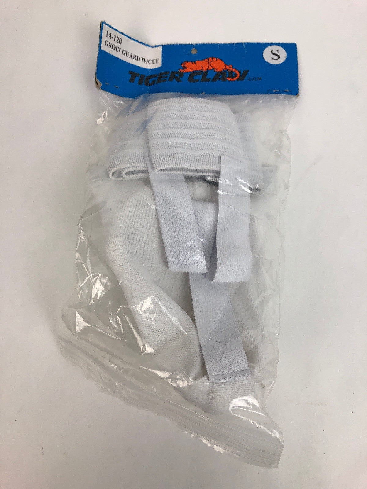 Tiger Claw boxing groin guard protector 14-120 small white for combat sports training