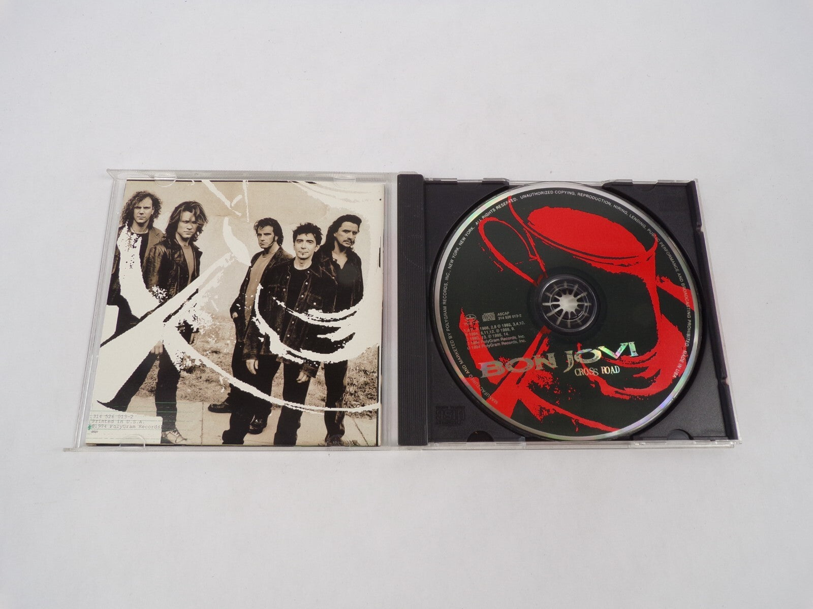 Bonjovi  Cross Road Livin' On A Prayer Keep The Faith Someday I'll Be SaturCD#63