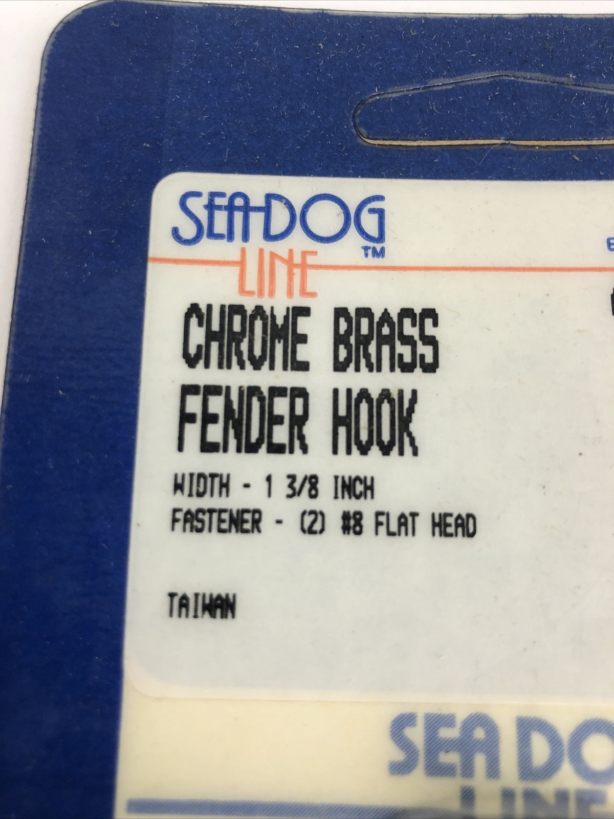 NOS 672510 Sea-Dog SeaDog Line Chrome Brass 1 3/8" Fender Hook 672510-1  - LOOK