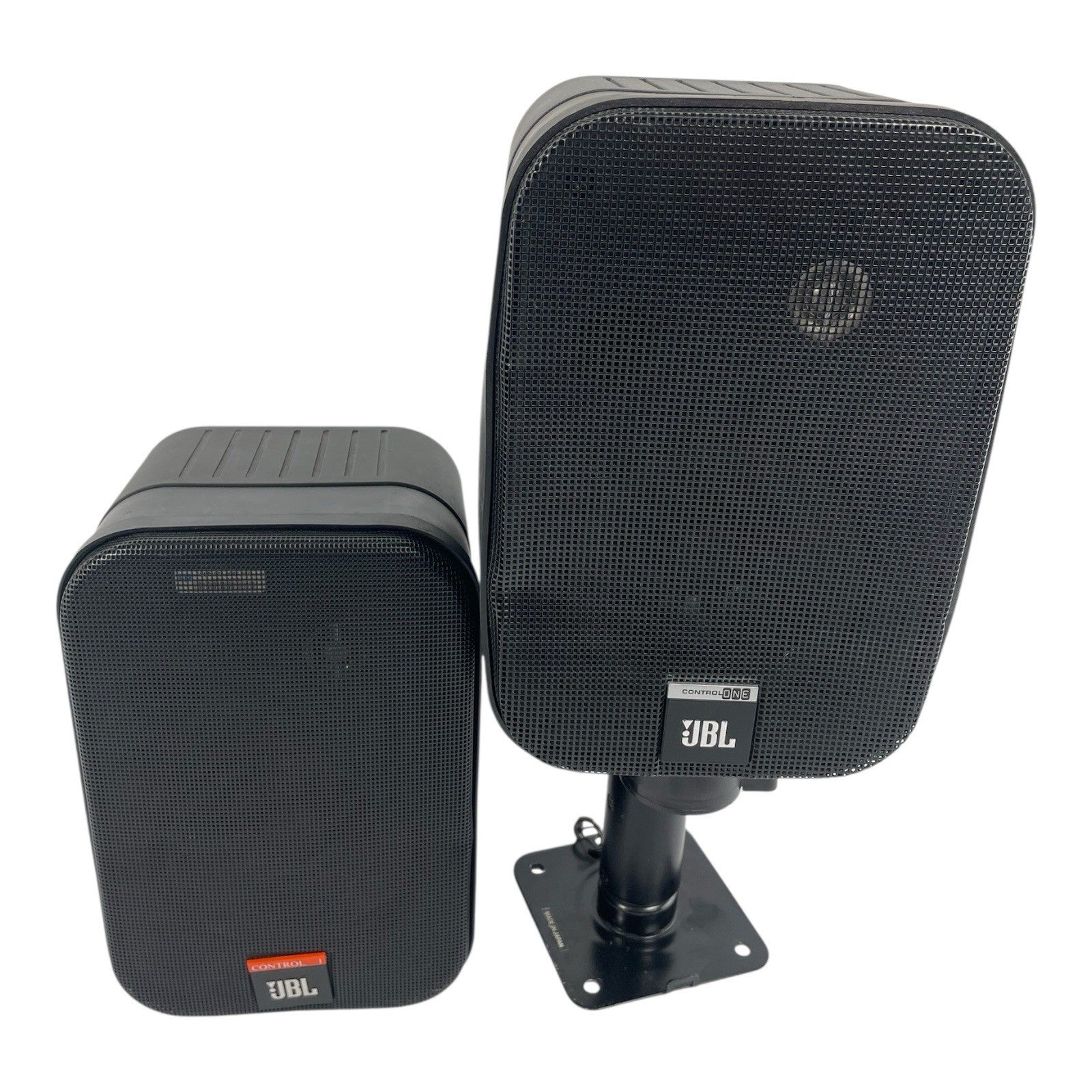 (2) JBL CONTROL ONE PERSIONAL STUDIO MONITORS, 4" LOW/1/2" HIGHS 2-WAY